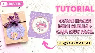 MINI ALBUM FACIL CON CAJA @SAAKOVATATI AVENTURAS BAJO EL MAR 🧜‍♀️🦑