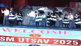 Cute Retro Performance by Class 1st & 2nd Class Students 💃🕺II PSM PUBLIC SCHOOL ANANDNAGAR #psm 