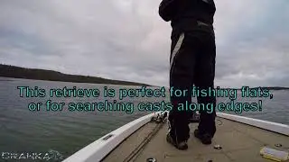 Easy retrieve for fishing the Cranka Crab!