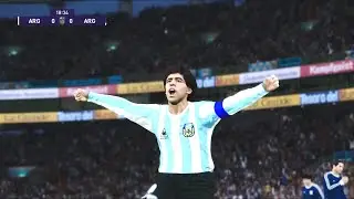 PES 2021 - Classic World Cup Winning Teams ft. Maradona & Legend Players