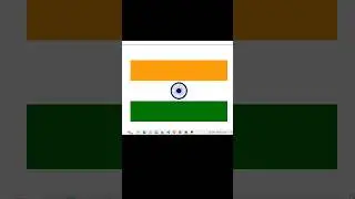 Draw Indian Flag using Python 