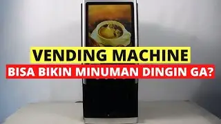 KOMPLIT! MESIN VENDING KOPI OTOMATIS/ Coffee & Chocolate Vending Machine GETRA