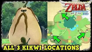 All 3 KIKWI Locations in The Legend of Zelda Skyward Sword HD (KIKWI Locations)