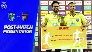 Post-Match Presentation - Kerala Blasters FC 5-1 Hyderabad FC | Hero ISL 2019-20