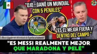 🇲🇽🔥 MEXICANOS DEBATEN: &iquest;MESSI SUPER&Oacute; a MARADONA y a PEL&Eacute;?&hellip; pero S&Iacute; GAN&Oacute; un MUNDIAL con 5 PENALES