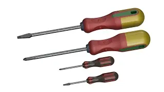 AutoCAD ile Basit d&uuml;z tornovida &ccedil;izimi-Simple flat screwdriver drawing with AutoCAD