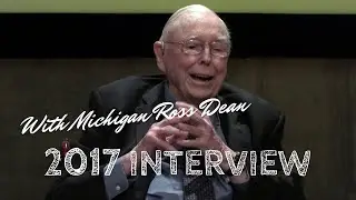 Интервью Чарли Мангера с Россом Дином из Мичигана | 30.11.2017