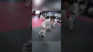 Early standing skills development for 5-7 year old BJJ students.