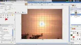 creare cornice e inserire immagine con gimp