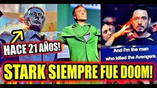 TONY STARK SIEMPRE FUE DOOM! DESDE HACE 21 A&Ntilde;OS NOS DABAN PISTAS DE QUE IRON MAN SERIA DOCTOR DOOM
