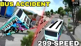 II HIGH SPEED BUS ACCIDENT HO GAYA II HABA MAIN UD GAYA II CHECK UP SPEED 299+ ll