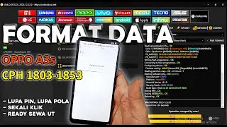 Format Data, Wipe Data Oppo A3s yang TerLupa Pin/ Pola/ Kata sandi