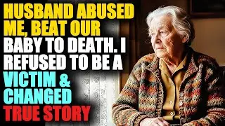 HUSBAND ABUSED ME, BEAT OUR BABY TO DEATH. I REFUSED TO BE A VICTIM & CHANGED