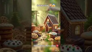 Cookies House 🍪😱 #shorts #AI #AIContent #AIPics #AIPictures