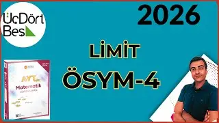 (2026) LİMİT / ÖSYM TEST-2/ 2025-2026 345 AYT MATEMATİK SORU BANKASI ÇÖZÜMLERİ