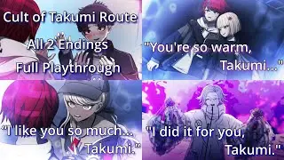 Cult of Takumi Route | All 2 Endings | Full Playthrough | The Hundred Line: Last Defense Academy