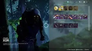 Xur  1/14/22