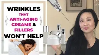 Wrinkles that Anti Aging Creams and Dermal Fillers won't help:  Sleep Wrinkles Anti Aging Pillow