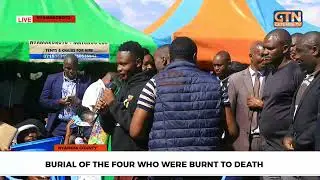 BURIAL OF FOUR FAMILY MEMBERS DIED OF ARSON - NYAMAKOROTO