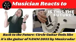 Musician Reacts to Back to the Future Circle Guitar by @musicradar