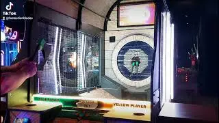 Hatchet Hero Video Game Axe Throwing / Dave & Busters / Triple Bullseye