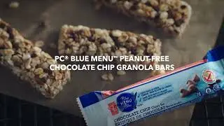 President's Choice (PC) Blue Menu Peanut-Free Chocolate Chip Chewy Granola Bars Commercial (2018)