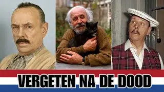 9 Nederlandse sterren die na hun dood niemand meer herinnerde