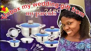 UNBOXING: 24PCS ALFA GERMAN COOKWARE SET   #cookwear #cookingset #german #cooking