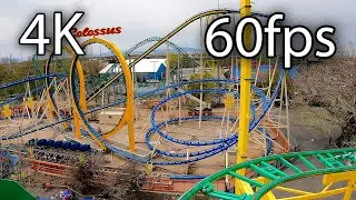 Wild Mouse front seat on-ride 4K POV @60fps Lagoon