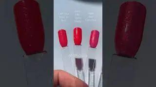 ✨OPI Sparkly Red Comparison [Left your texts on red, hello kitty hello pretty, heart and con-soul]