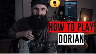 How To Play DORIAN Guitar (DORIAN SCALE Guitar Lesson) | Live Guitar Lesson