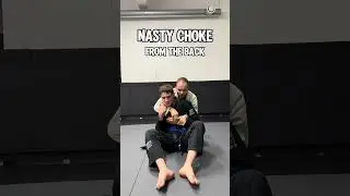 Nasty choke from the back🥋