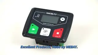 MEBAY Small AMF ATS Generator Auto Start Controller Genset Controller DC32D  #generatorcontroller