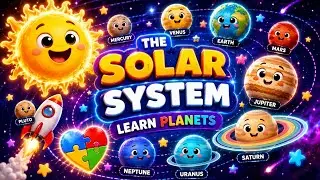 Planet Song Solar system| Nursery Rhyme with Amare | @amaresbigplanet | Learning Planets for kids