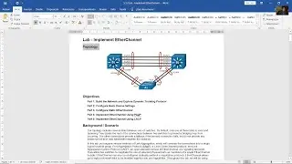 5.1.3 Lab - Implement EtherChannel