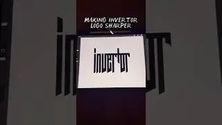 MAKING A LOGO FOR @invertorband ! #invertor #invertorband #streetmetal #logodesign #letteringart