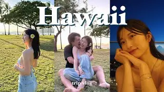 【Hawaii vlog】2人で初めてのハワイ旅行を満喫！！