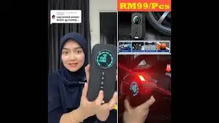 💯 Pam Tayar Kereta Pintar 4 Dalam 1