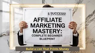 Affiliate Marketing Mastery:  6  - Build a List That Prints Money