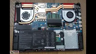 Asus TUF fx505DV Limpieza y repaste
