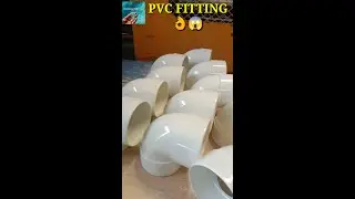How to make PVC fitting|Injection Molding  #shorts