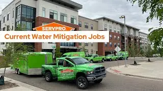 Current Water Mitigation Jobs