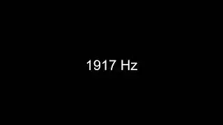 How 1917 Hz Sounds to the Human Ear