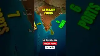 Mapping major ports in India!