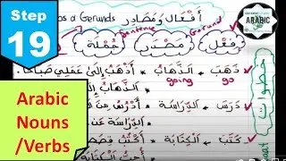 ШАГ 19 — Арабские именные/глагольные предложения: герундий/существительное, инфинитив и глагол