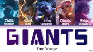 True Damage - GIANTS | Color Coded Lyrics [ Eng/Indo].
