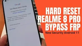 Bypass Frp Realme 8 Pro Lupa Akun Google tanpa komputer senam jari saja