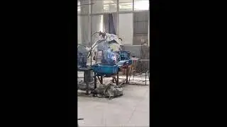 welding robot at work, save lots of manpower and time