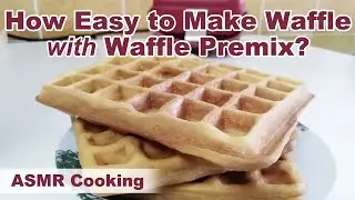 Make Crispy Waffle from Waffle Premix with PerySmith 3in1 Waffle Maker