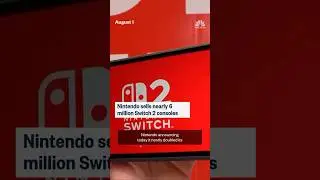 Nintendo sells nearly 6 million Switch 2 consoles